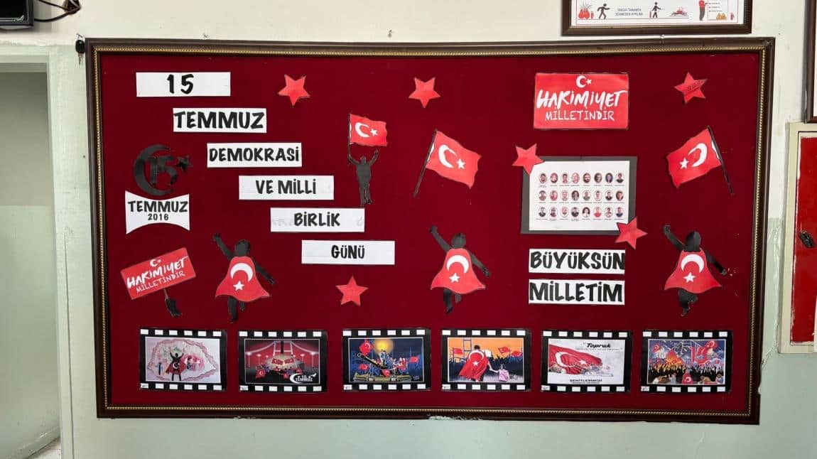 15 Temmuz Demokrasi Ve Milli Birlik Günü